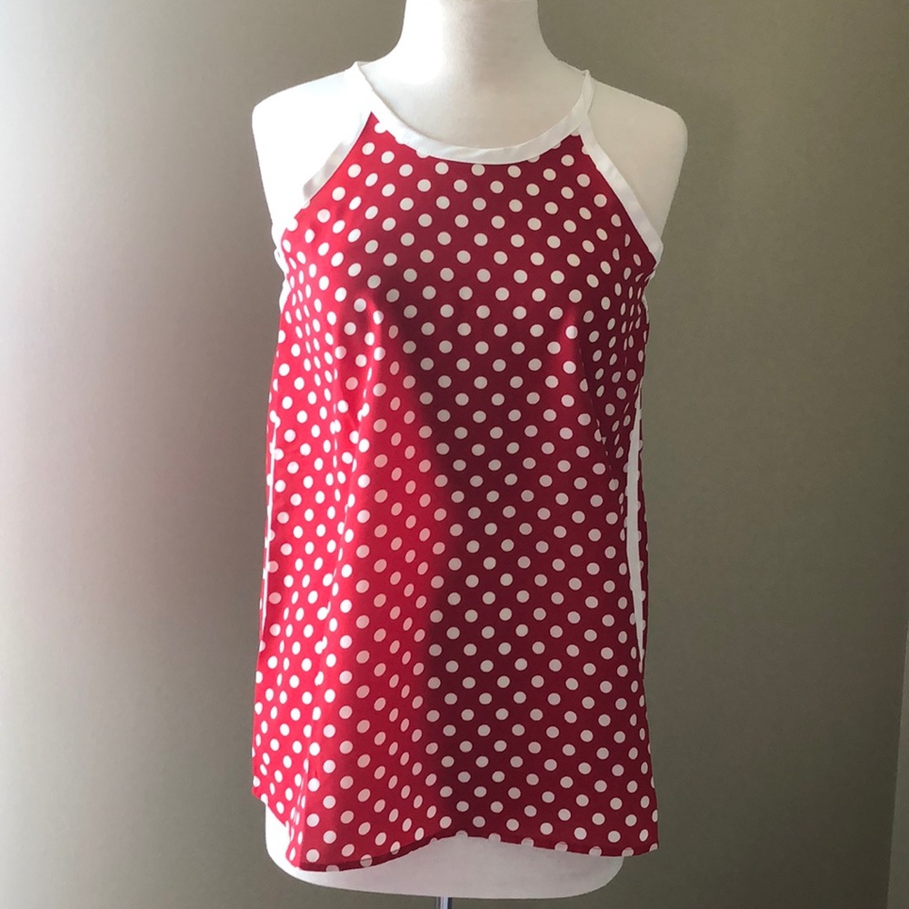 Polka dot top